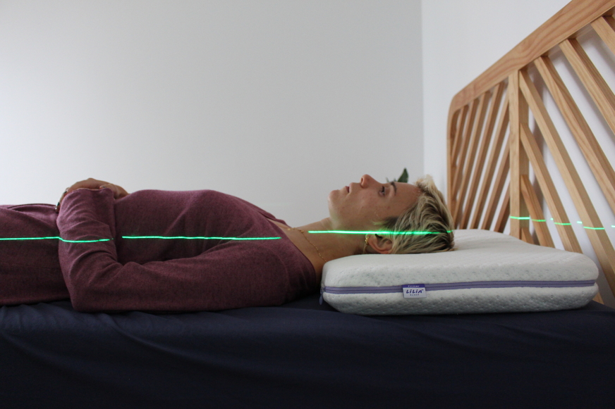 Forever Pillow rugligging iets te hoog